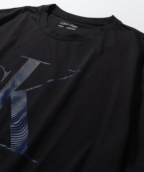 Calvin Klein(カルバン・クライン)の「【Calvin Klein/カルバンクライン】ロゴプリント ショートスリーブTシャツ(Tシャツ/カットソー・メンズ・ブラック/ホワイト・XL/L/M/S)」の6枚目の写真