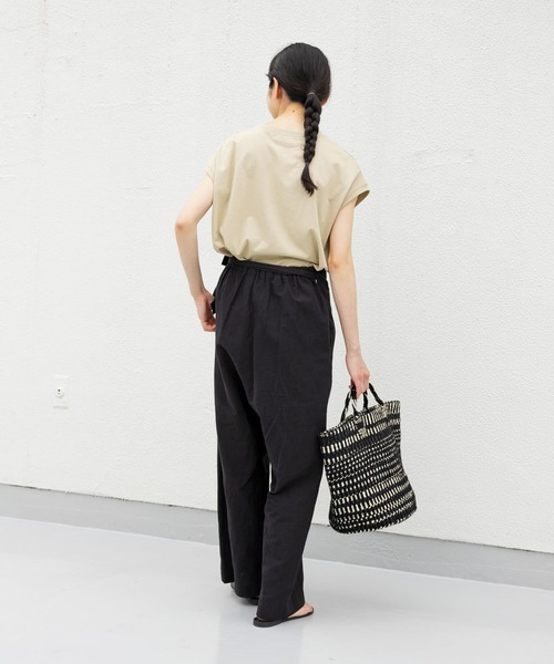 かぐれ（カグレ）の「コットンリネンラップパンツ（その他パンツ