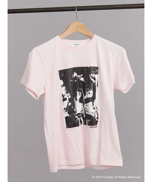 jouetie(ジュエティ)の「【JANIS】Distressed photo print t-shirts【コラボ】(Tシャツ/カットソー・レディース・レッド/ピンク/ブラック/オフホワイト・MEDIUM)」の3枚目の写真