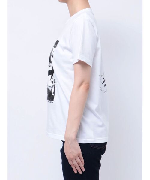 jouetie(ジュエティ)の「【JANIS】Distressed photo print t-shirts【コラボ】(Tシャツ/カットソー・レディース・レッド/ピンク/ブラック/オフホワイト・MEDIUM)」の19枚目の写真