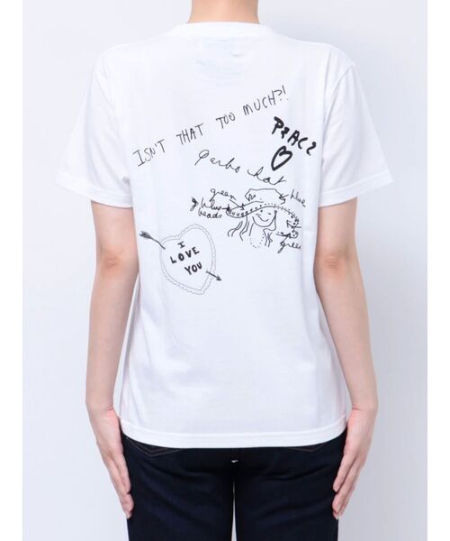 jouetie(ジュエティ)の「【JANIS】Distressed photo print t-shirts【コラボ】(Tシャツ/カットソー・レディース・レッド/ピンク/ブラック/オフホワイト・MEDIUM)」の20枚目の写真