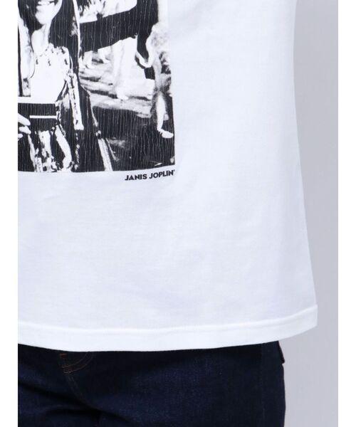 JANIS】Distressed photo print t-shirts【コラボ】（Tシャツ