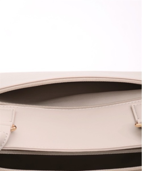 axes femme（アクシーズファム）の「鍵モチーフ付型押しＡ４トート（トートバッグ・レディース・ブラック/グレイッシュベージュ/ピンク・FREE）」の7枚目の写真