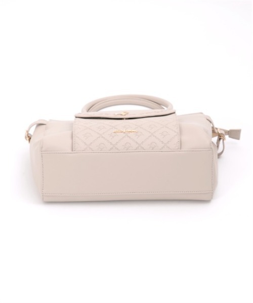 axes femme（アクシーズファム）の「鍵モチーフ付型押しＡ４トート（トートバッグ・レディース・ブラック/グレイッシュベージュ/ピンク・FREE）」の9枚目の写真