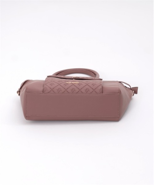 axes femme（アクシーズファム）の「鍵モチーフ付型押しＡ４トート（トートバッグ・レディース・ブラック/グレイッシュベージュ/ピンク・FREE）」の21枚目の写真