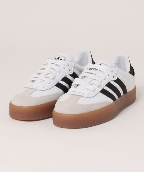 DouDou(ドゥドゥ)の「【adidas/アディダス】SAMBAE W(スニーカー・レディース・ホワイト・23.5cm/24cm/24.5cm)」の12枚目の写真