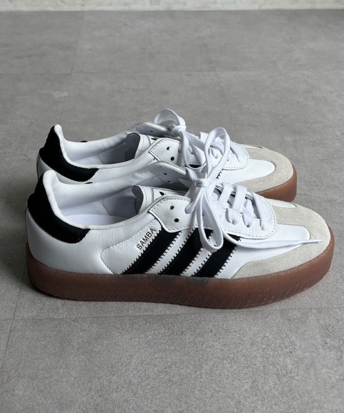 DouDou(ドゥドゥ)の「【adidas/アディダス】SAMBAE W(スニーカー・レディース・ホワイト・23.5cm/24cm/24.5cm)」の18枚目の写真