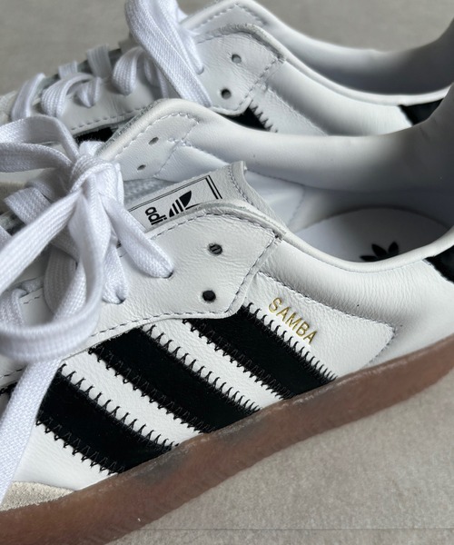 DouDou(ドゥドゥ)の「【adidas/アディダス】SAMBAE W(スニーカー・レディース・ホワイト・23.5cm/24cm/24.5cm)」の14枚目の写真