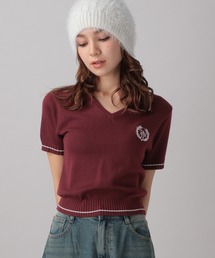 FOREVER 21 | 【2024SS】襟付きスキッパーニット(ニット/セーター)