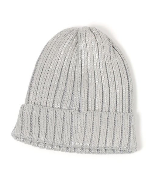 niko and...（ニコアンド）の「オリジナル箔プリントニットワッチ（ニットキャップ/ビーニー・レディース・ブラック/グレー/ベージュ/グリーン・FREE）」の21枚目の写真