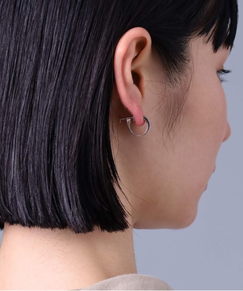 イヤリング LH for Gift シルバーイヤリング/カッティング/シルバー925 ライオンハート イヤリング メンズ レディース シルバー イヤリング