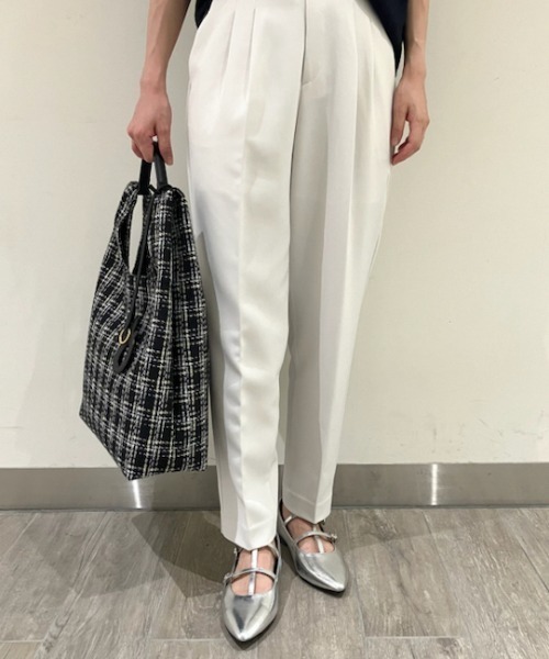 【セール】ダブルストラップバレエシューズ（パンプス）｜Mila Owen（ミラオーウェン）