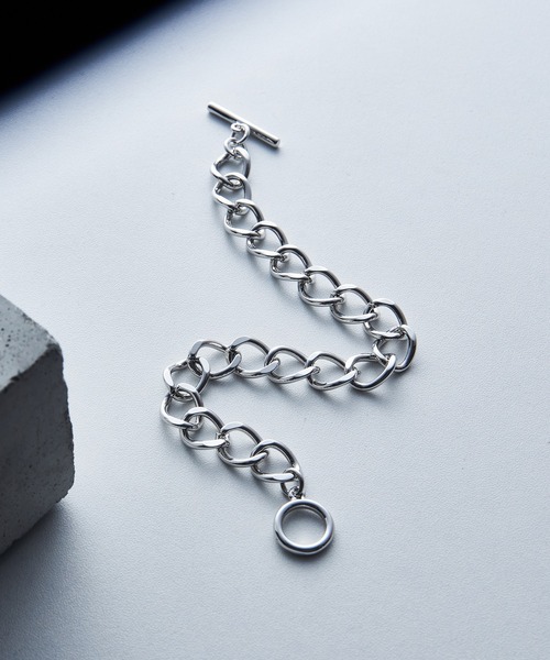 MAISON CLUB（メゾンクラブ）の「【MAISON CLUB】Anchor Chain bracelet アンカーチェーンブレスレット INF（ブレスレット・メンズ・シルバー系その他3/シルバー系その他/シルバー/シルバー系その他4/ゴールド/ブラック/シルバー系その他5/シルバー系9/シルバー系8/シルバー系その他7/シルバー系その他6・FREE）」の5枚目の写真