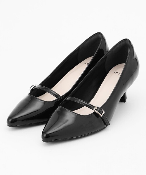 ANY SIS(エニィスィス)の「【23.0~24.0cm】ミニストーンバックル パンプス(パンプス・レディース・ベージュ系/ブラック系・SMALL/MEDIUM/LARGE)」の10枚目の写真