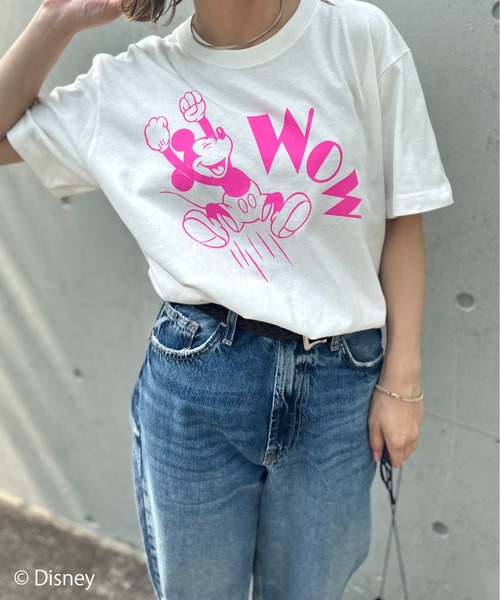 セール】【Disney(ディズニー)】別注 ミッキーマウス / WOWプリント