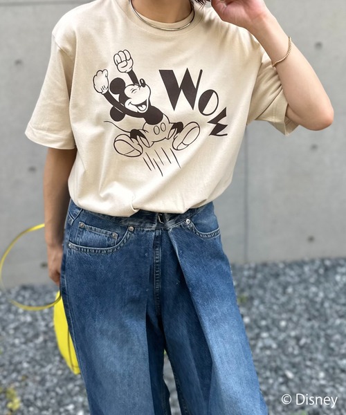 セール】【Disney(ディズニー)】別注 ミッキーマウス / WOWプリント