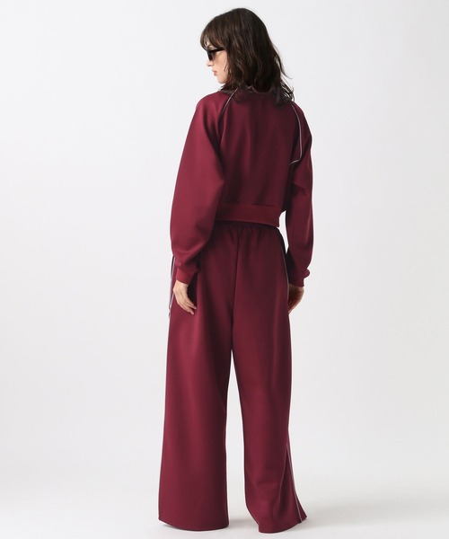 FOREVER 21（フォーエバー トゥエンティーワン）の「【2024FW】ポイントライントラックジャケット（ブルゾン・レディース・グレー/ネイビー/ブラック/レッド・FREE）」の7枚目の写真