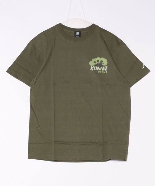 ARCHIVER(アーカイバ)の「【8】【it】【KINJAZ】Graphic T(Tシャツ/カットソー・メンズ・オリーブ/ブラック・LARGE/MEDIUM)」の1枚目の写真
