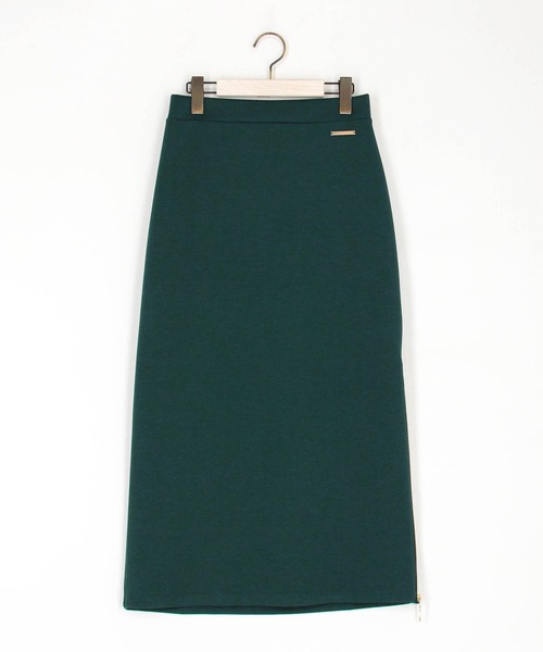 NICOLE white(ニコルホワイト)の「サイドZIPタイトスカート/ダンボールポンチ(スカート・レディース・ブラック/ベージュ/ネイビー/グリーン・FREE)」の20枚目の写真