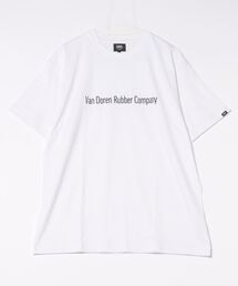 VANS ヴァンズ M EMB LETTERED SS TEE ショートスリーブ 124K1011700 ABC-MART限定 WHITE