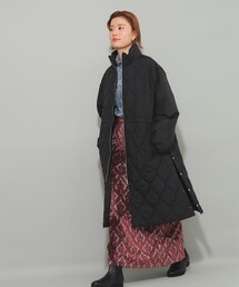 Ray BEAMS | キルティング スタンドカラー コート(その他アウター)