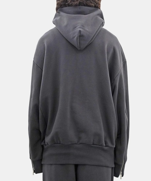 【セール】【i'm here：】SIDE ZIP : SWEAT HOODIE（パーカー）｜I'm here:（アイムヒアー）