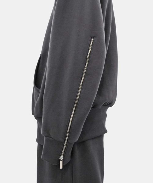 【セール】【i'm here：】SIDE ZIP : SWEAT HOODIE（パーカー）｜I'm here:（アイムヒアー）