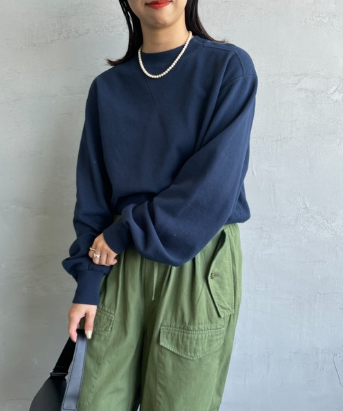 THE SHINZONE/ザ シンゾーン] Wガゼット プルオーバースウェット