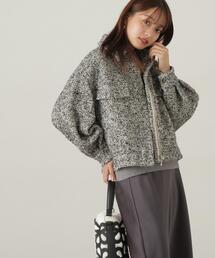 ＭＩＸツイードブルゾン / 1214255004