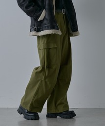 Hツイルストレッチパラシュートカーゴパンツ
