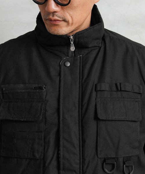 HOUSTON（ヒューストン）の「Renegade Sports レネゲードスポーツ RENE001 ウォーターレジスタント フィッシングベスト（ダウンベスト・メンズ・ブラック/オリーブ/キャメル/ネイビー・M/L/XL/XXL）」の17枚目の写真