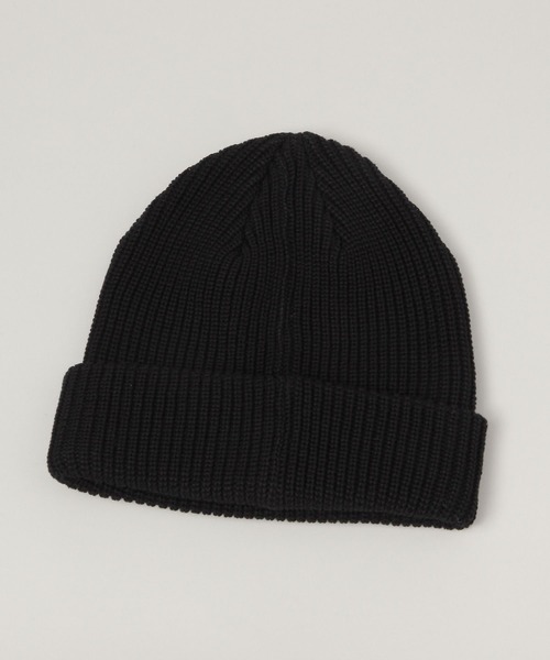 POLeR（ポーラー）の「【POLeR/ポーラー】ブランドロゴニットビーニー（ニットキャップ/ビーニー・メンズ・ダークブラウン/ブラック/グリーン系その他・FREE）」の4枚目の写真