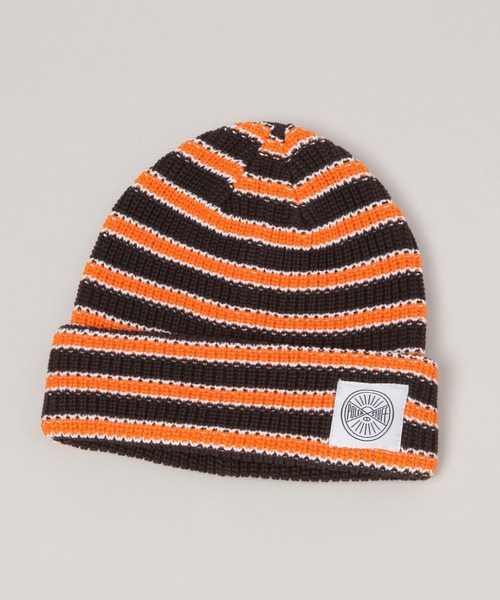 POLeR（ポーラー）の「【POLeR/ポーラー】ブランドロゴニットビーニー（ニットキャップ/ビーニー・メンズ・ダークブラウン/ブラック/グリーン系その他・FREE）」の19枚目の写真