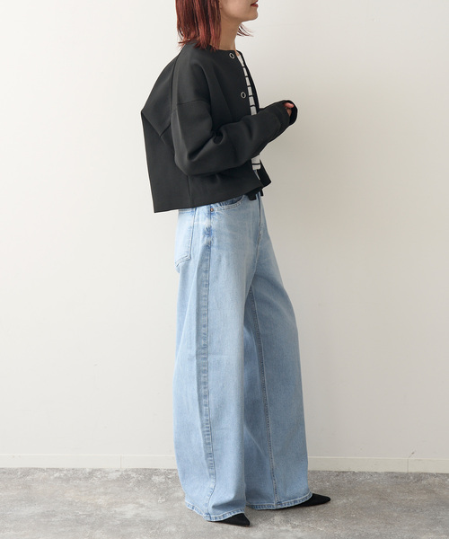 Spick & Span（スピックアンドスパン）の「RED CARD TOKYO / レッドカード トーキョー Montana（デニムパンツ・レディース・ライトブルー/ダークブルー・23/24/25/22）」の19枚目の写真