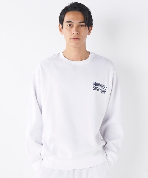 Ocean Pacific（オーシャンパシフィック）の「【OP/オーピー】【限定商品】ワンポイントクルースウェット　トレーナー　ユニセックス（スウェット・メンズ・ホワイト/ブラック/ヘザーグレー/ネイビー・X-LARGE/LARGE/MEDIUM）」の2枚目の写真