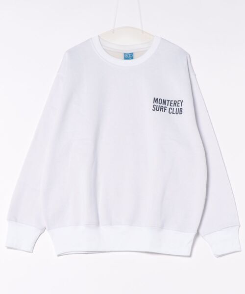 Ocean Pacific（オーシャンパシフィック）の「【OP/オーピー】【限定商品】ワンポイントクルースウェット　トレーナー　ユニセックス（スウェット・メンズ・ホワイト/ブラック/ヘザーグレー/ネイビー・X-LARGE/LARGE/MEDIUM）」の6枚目の写真