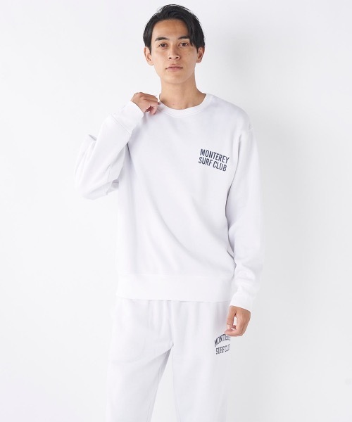 Ocean Pacific（オーシャンパシフィック）の「【OP/オーピー】【限定商品】ワンポイントクルースウェット　トレーナー　ユニセックス（スウェット・メンズ・ホワイト/ブラック/ヘザーグレー/ネイビー・X-LARGE/LARGE/MEDIUM）」の12枚目の写真