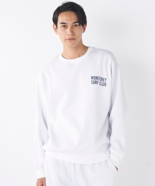 Ocean Pacific（オーシャンパシフィック）の「【OP/オーピー】【限定商品】ワンポイントクルースウェット　トレーナー　ユニセックス（スウェット・メンズ・ホワイト/ブラック/ヘザーグレー/ネイビー・X-LARGE/LARGE/MEDIUM）」の14枚目の写真