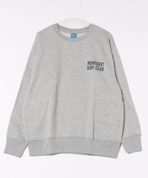 Ocean Pacific（オーシャンパシフィック）の「【OP/オーピー】【限定商品】ワンポイントクルースウェット　トレーナー　ユニセックス（スウェット・メンズ・ホワイト/ブラック/ヘザーグレー/ネイビー・X-LARGE/LARGE/MEDIUM）」の8枚目の写真