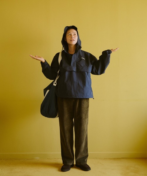 Broken Base アノラックパーカー ネイビー Lサイズ ナイロンテックアノラック（ナイロンジャケット）｜BROKEN BASE