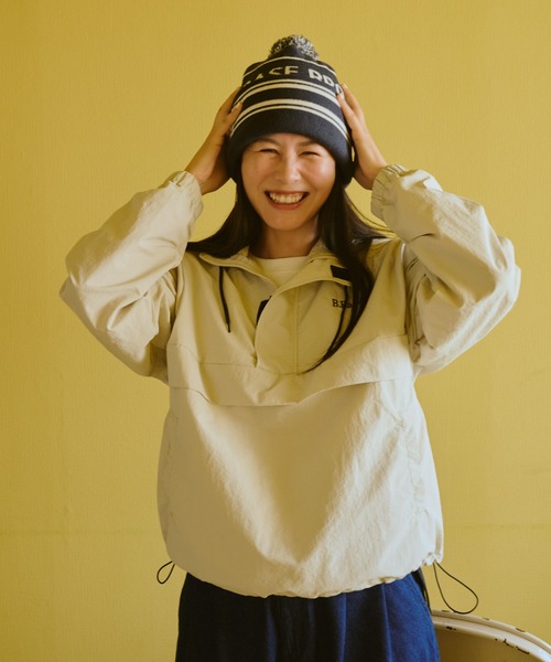 Broken Base ナイロンテックアノラック アノラックパーカー M Broken Base ナイロンテックアノラック アノラックパーカー M