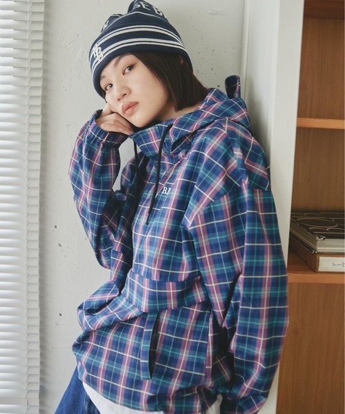 Broken Base ナイロンテックアノラック アノラックパーカー M Broken Base ナイロンテックアノラック アノラックパーカー M