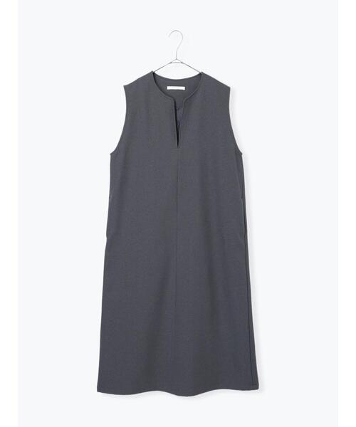 sm2rhythm（サマンサモスモスリズム）の「ウールライクキーネックワンピース（ワンピース・レディース・グレー/ブラック/ベージュ・M/L）」の22枚目の写真