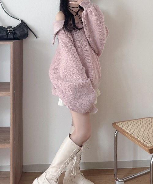 Curensology 【Miller Rayner】セーラーカラージップニット Curensology（カレンソロジー）の「Curensology(カレンソロジー