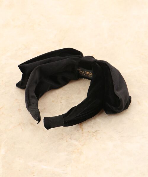 MAJESTIC LEGON(マジェスティックレゴン)の「bigリボンカチューシャ(カチューシャ・レディース・ブラック・FREE)」の4枚目の写真