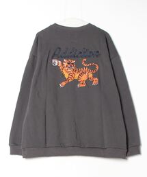 BEAVER | B omnivore/ビーオムニボー　コットン裏毛　虎刺繍スウェット(スウェット)