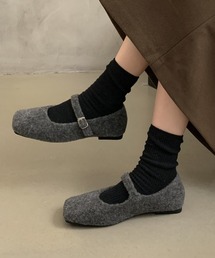 メリージェーンフラットシューズ