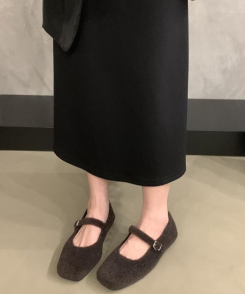 mebole(メボレ)の「メリージェーンフラットシューズ(パンプス・レディース・グレー/ブラウン/ブラック・MEDIUM/LARGE/SMALL)」の11枚目の写真