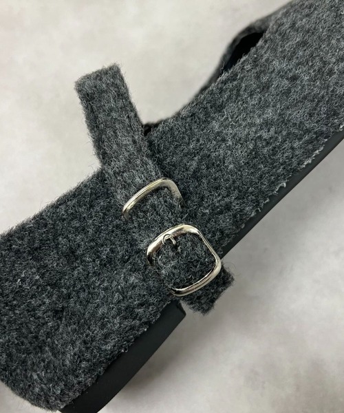 mebole(メボレ)の「メリージェーンフラットシューズ(パンプス・レディース・グレー/ブラウン/ブラック・MEDIUM/LARGE/SMALL)」の17枚目の写真