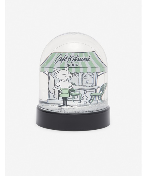 CAFE KITSUNE FESTIVE BARISTA FOX SNOWBALL（インテリア雑貨）｜Maison Kitsune（メゾンキツネ）